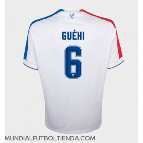 Camiseta Crystal Palace Marc Guehi #6 Tercera Equipación Replica 2025-26 mangas cortas